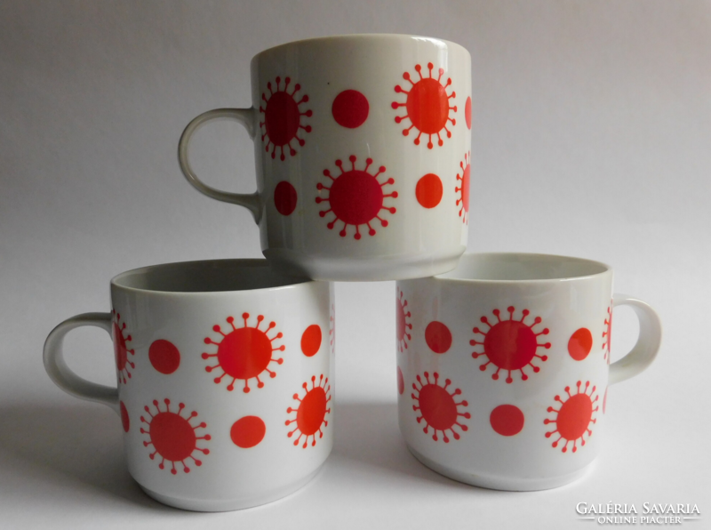 Alföldi centrum varia (sunny) mugs - 3 pieces