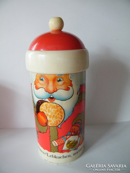 Retro Nuremberg Santa's Biscuit Box