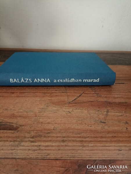 Anna Balázs: it stays in the family