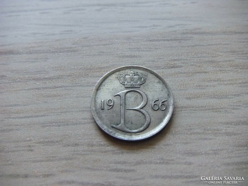 25  Cent  1966  Belgium