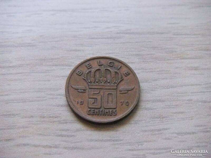 50 Cents 1970 Belgium