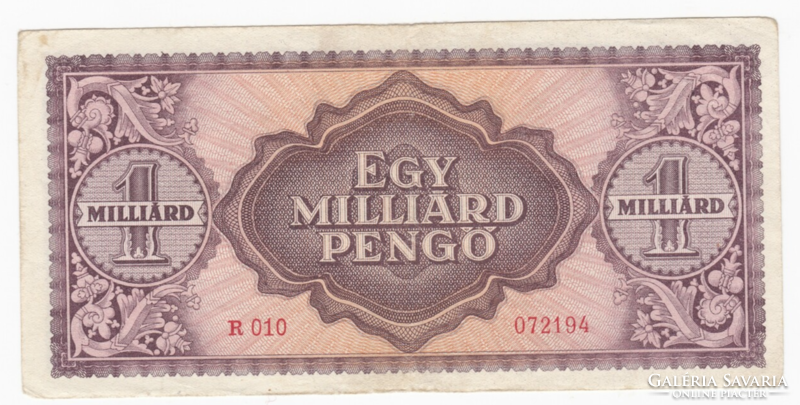 One billion pengő from 1946 (r010)