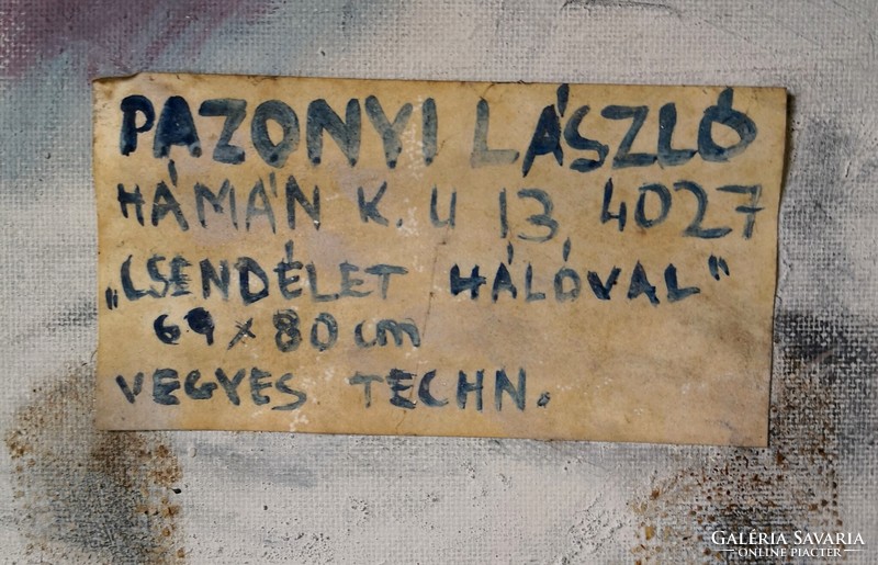 FK/434. – Pazonyi László – Csendélet hálóval