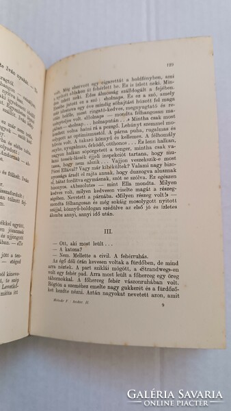 Ferenc Molnár: andor i. - II. Volume. (Ferenc Molnár's works 3-4)