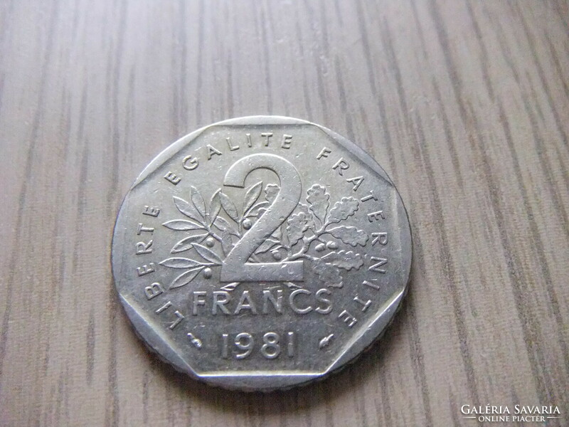 2 Francs 1981 France