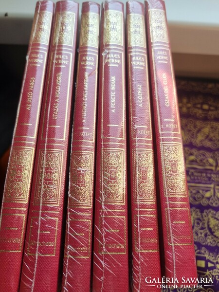 Jules verne novels 6 volumes all new!