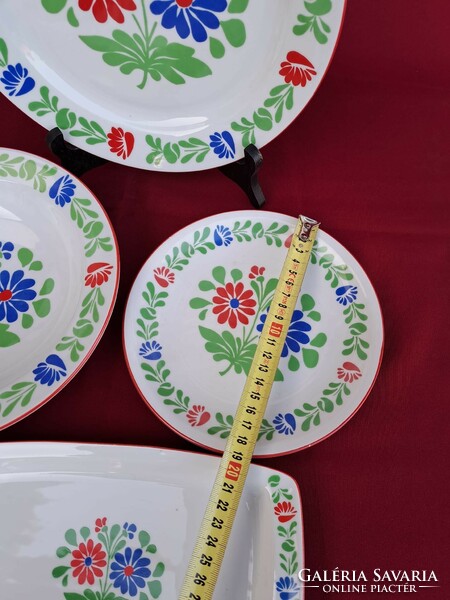 Alföldi porcelán magyaros? Tányérok tányér kisebb kínáló pecsenyés nosztalgia menzás