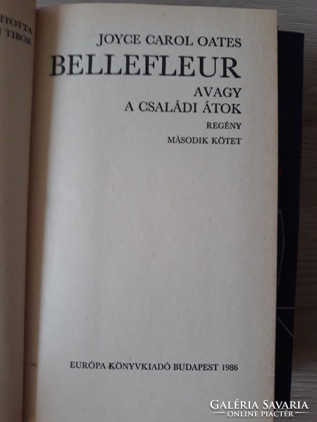 Joyce carol oates - bellefleur, or the family curse 1-2. Volume (novel)