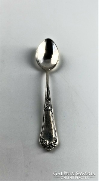Silver art nouveau spoon, tea, cappuccino as a gift