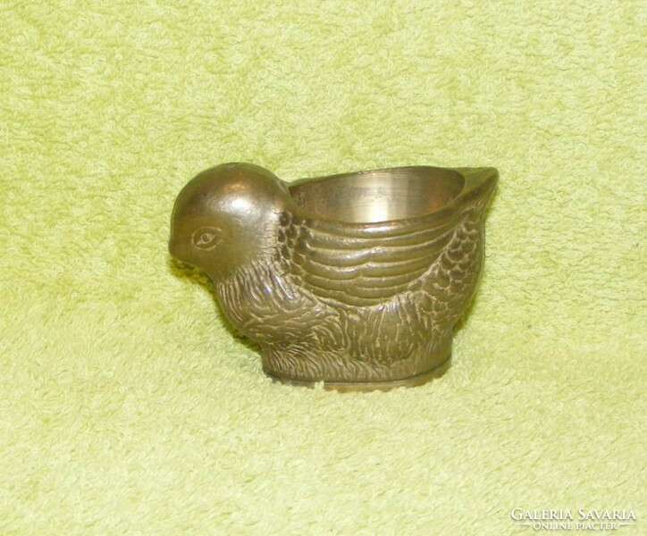 Copper chick egg holder