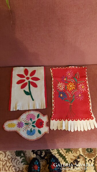 Old embroidered materials