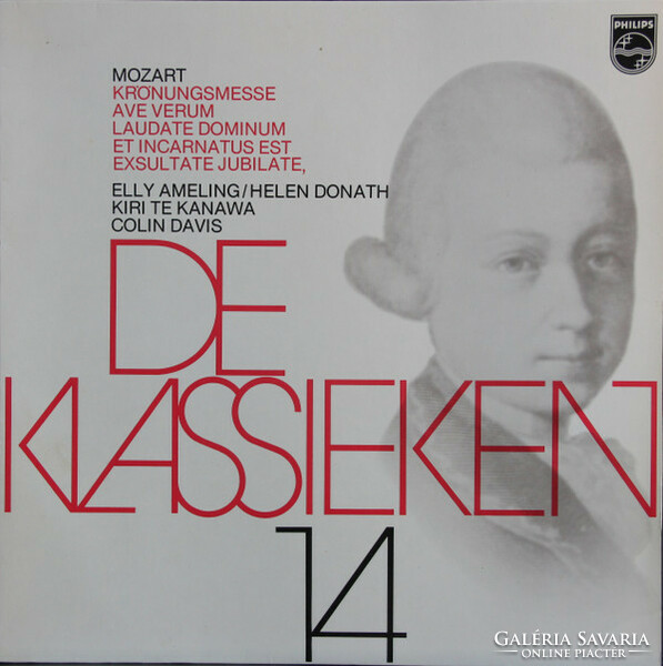 Mozart -Ameling,Donath,Kanawa,Davis -Krönungsmesse, Ave Verum, Laudate Dominum, Et Incarnatus Est(LP