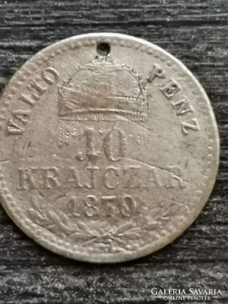 10 krajcár 1870 ezüst