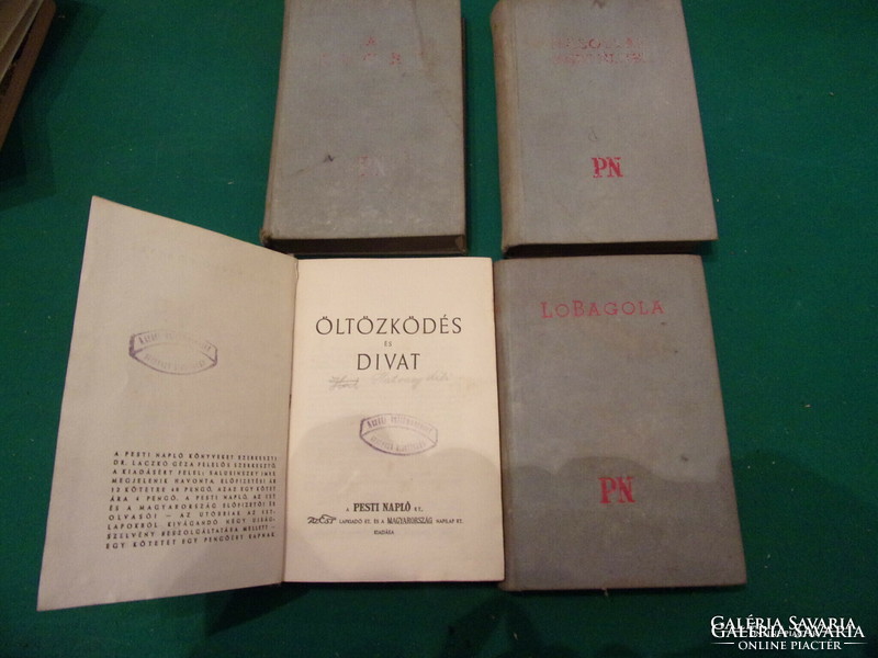4 antique books: a publication of the Pest diary series