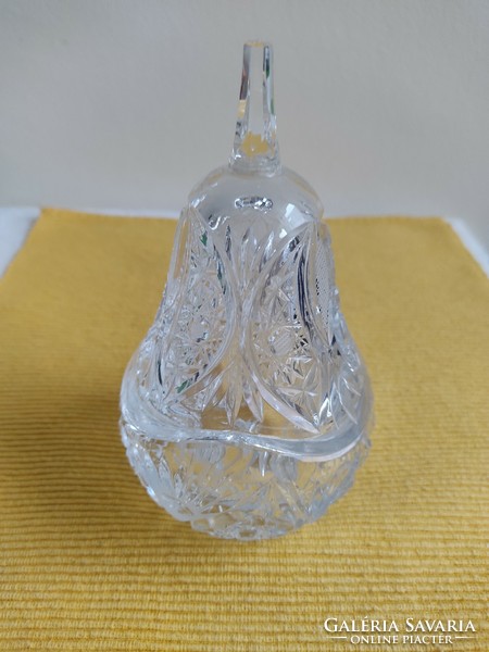 Crystal pear-shaped bonbonnier