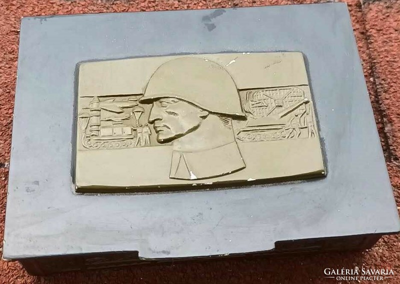 Military souvenir box - retro military gift box
