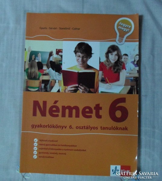 Német nyelvkönyv, gyakorlókönyv 6. (Klett Kiadó, Jegyre megy!)