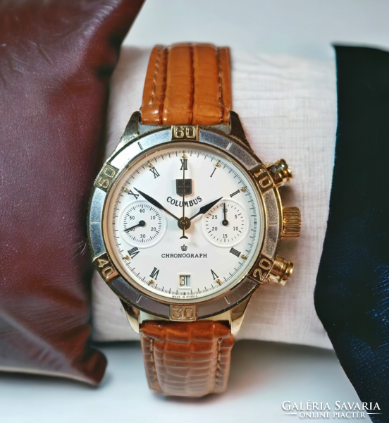 Poljot columbus 3133 chronograph watch - limited edition