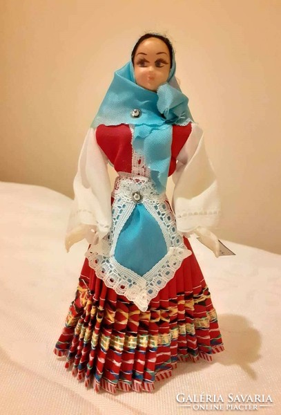 Italian doll in capri national costume