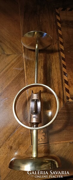 Mid century candle holder