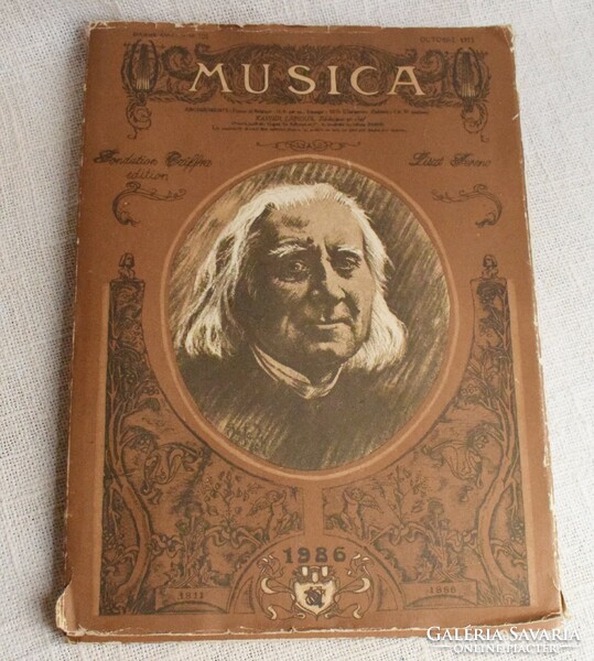 Musica lizt, foreign language music book, Mária Kemenes, German, Budapest 1986