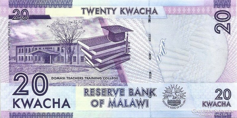 20 kwacha 2012 Malawi UNC