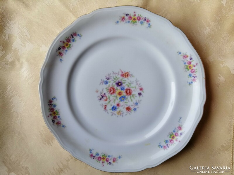 Vintage porcelán lapos tányér