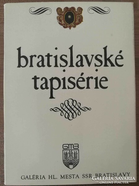 Postcard set Bratislava woven tapestries