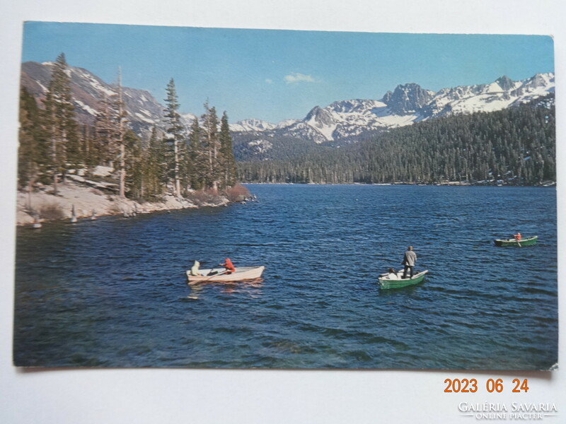 Régi képeslap: USA, Lake Mary