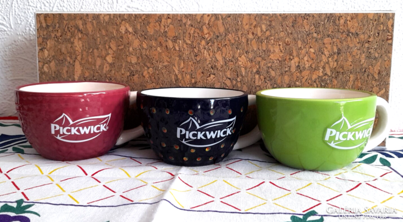 Pickwick porcelán teás csésze - málna - szeder - alma -