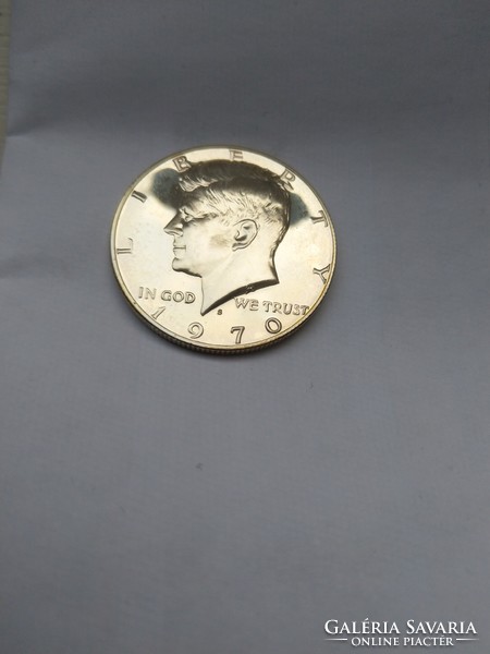 1970 Kennedy half dollar silver s series