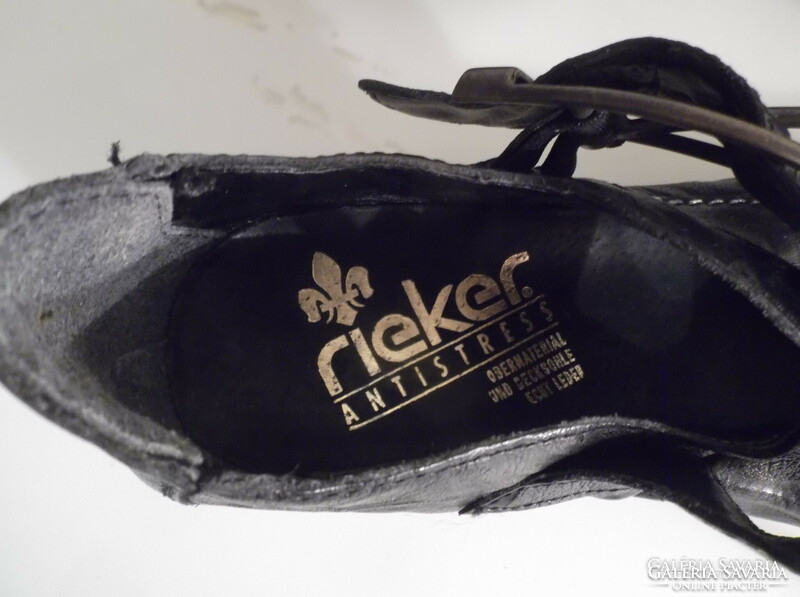 Shoes - rieker - leather - 40 - size - quality - flawless