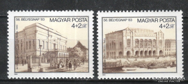 Magyar Postatiszta 3605 MBK 3595-3596   Kat. ár 300 Ft.