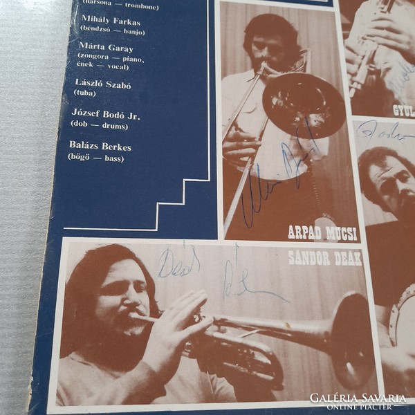 Dedikált! Molnár Dixieland Band - Bakelit Lemez - LP
