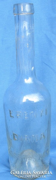 Erényi diana sósborszesz franzbranntwein" színtelen nagy sósborszeszes üveg 25  cm magas.