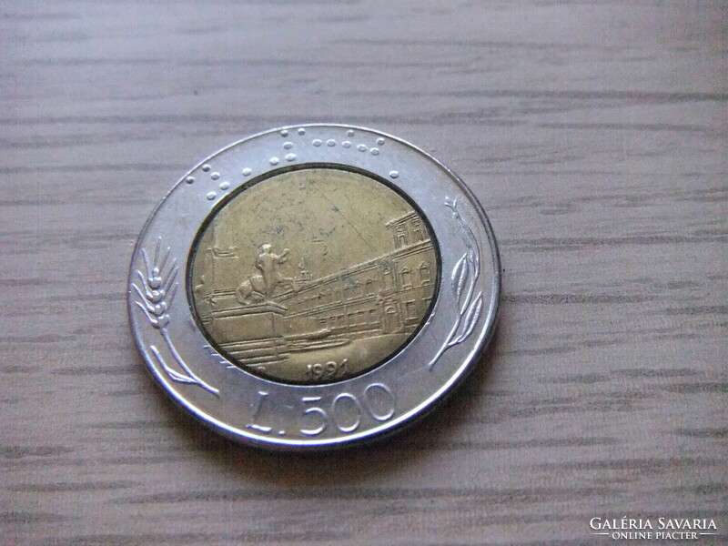 500 Lira 1991 Italy