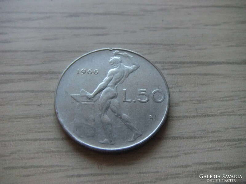50 Lira 1966 Italy