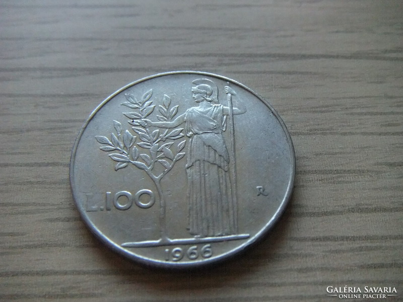 100 Líra   1966  Olaszország