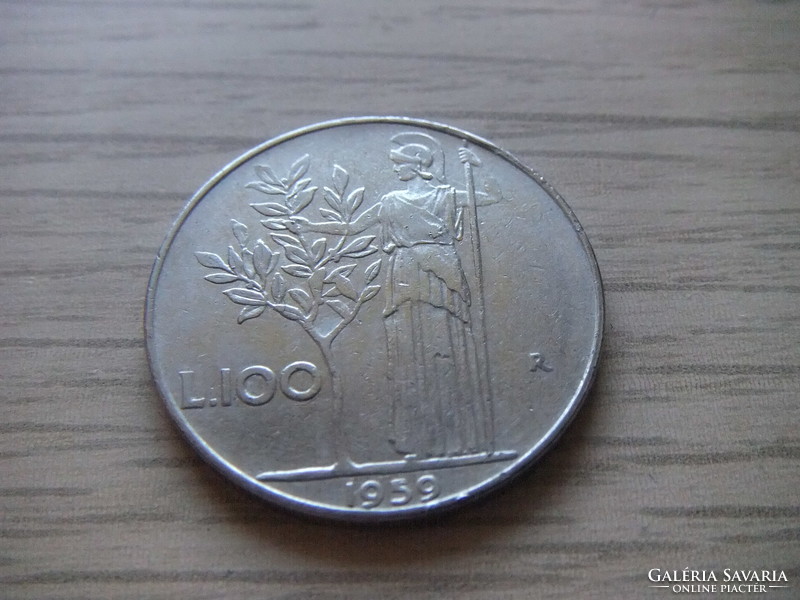 100 Lira 1959 Italy