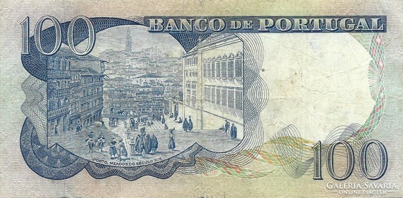 100 escudo escudos 1965 Portugál Portugália
