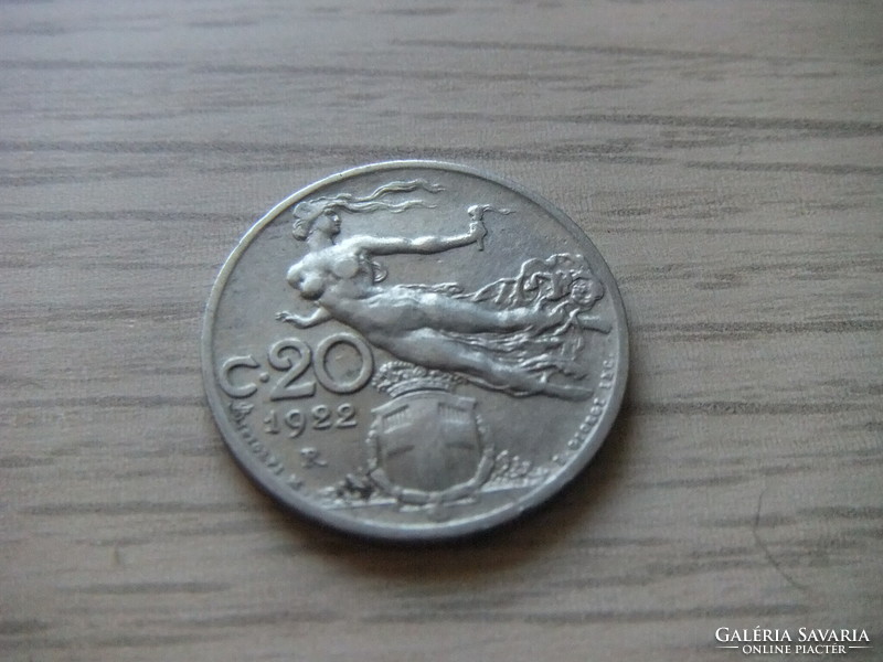 20 Cents 1922 Italy