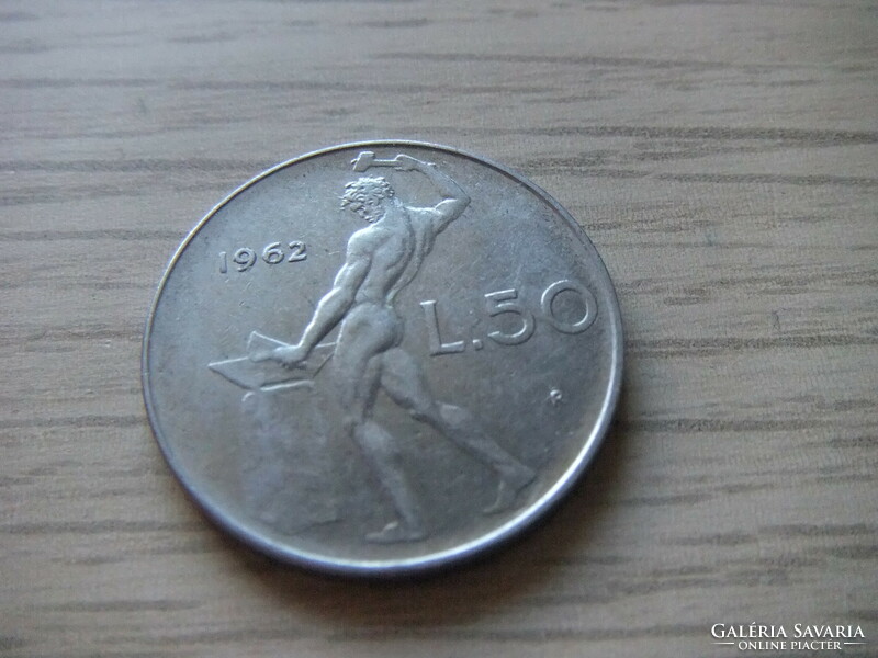50 Lira 1962 Italy