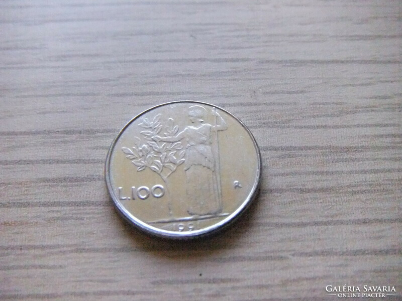 100 Lira 1991 Italy
