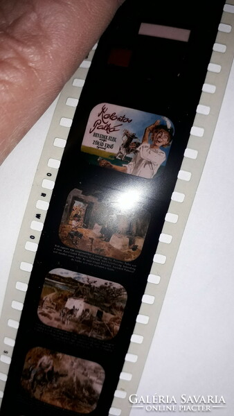 Old colorful fairy tale slide film - painted palko according to the pictures