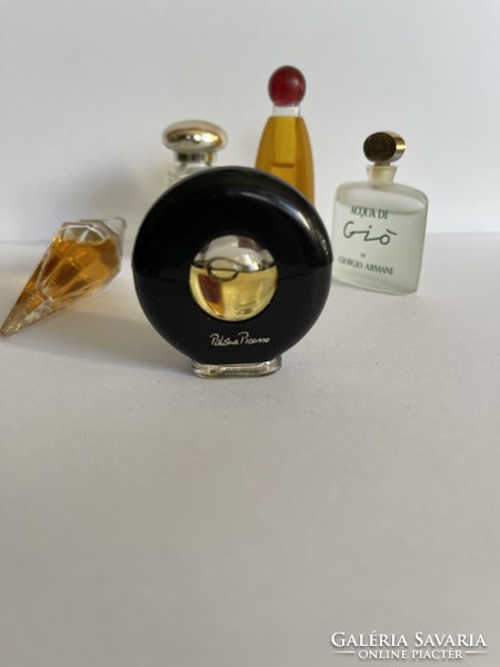 Vintage luxury perfume collection 5 pieces, rare! Paloma picasso, marella ferrera, giorgio armani etc...