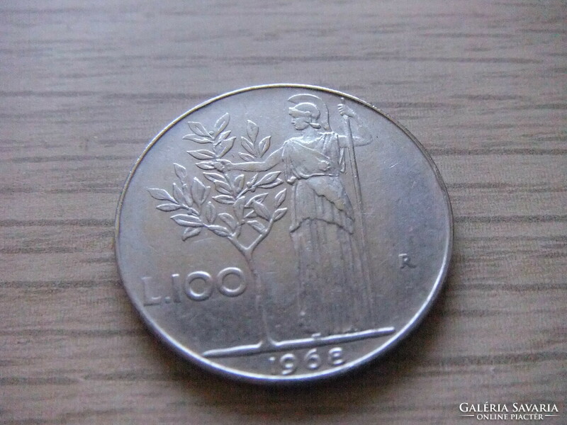 100 Líra   1968  Olaszország