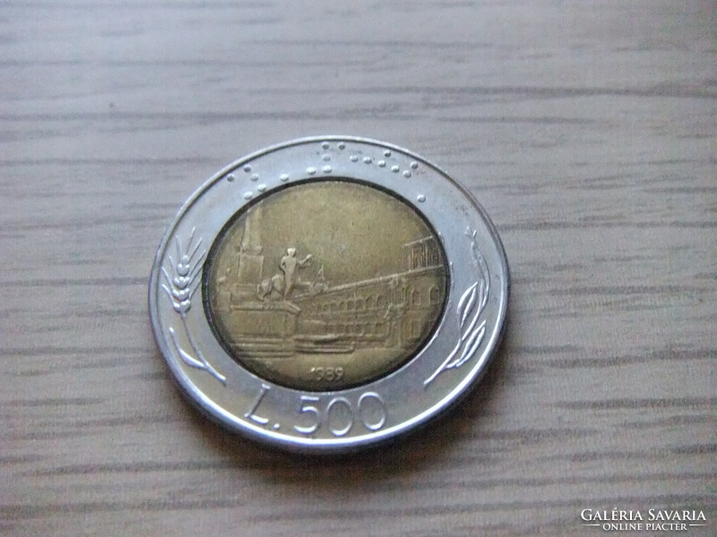 500 Lira 1989 Italy