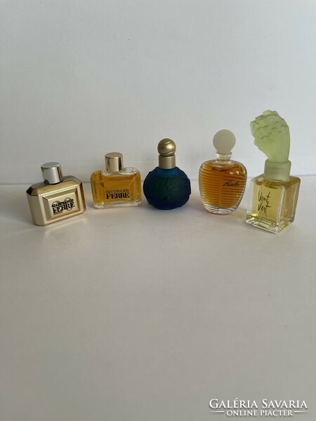 Vintage luxury perfume collection 5 pieces, rare! Karl lagerfeld, Gianfranco Ferre, Balenciaga