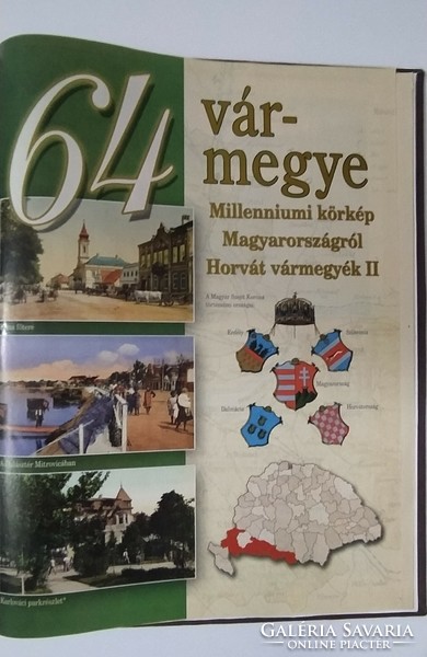 64 vármegye - Millenniumi körkép Magyarországról 1-64 + 6 különszám