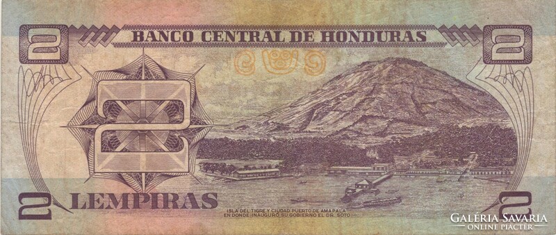 2 lempira 2001 Honduras 1.